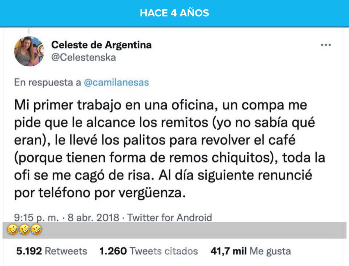 Prohibido olvidar este tuit 😹