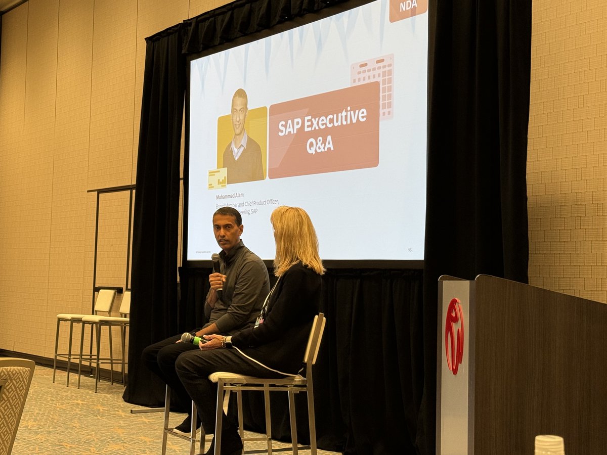 tcrawford's tweet image. SAP Executive Q&amp;amp;A with Muhammad Alam.

There is so much to unpack with what was shared and how it compares with CIOs. @SAP is such an interesting company with so much potential for the company and customers. The pathway, however, is not straightforward.

#CIO #SAPConnect #LI