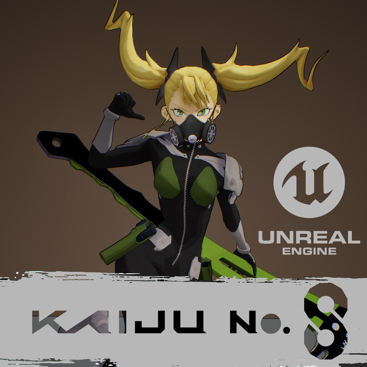 syringe823's tweet image. Shinomiya is here!

Even tho it&apos;s pretty old work, never posted it on twitter, but here&apos;s new opportunity since 2nd season is OUT! Go watch it! 😁 
#zbrush #KaijuN8 #3dart