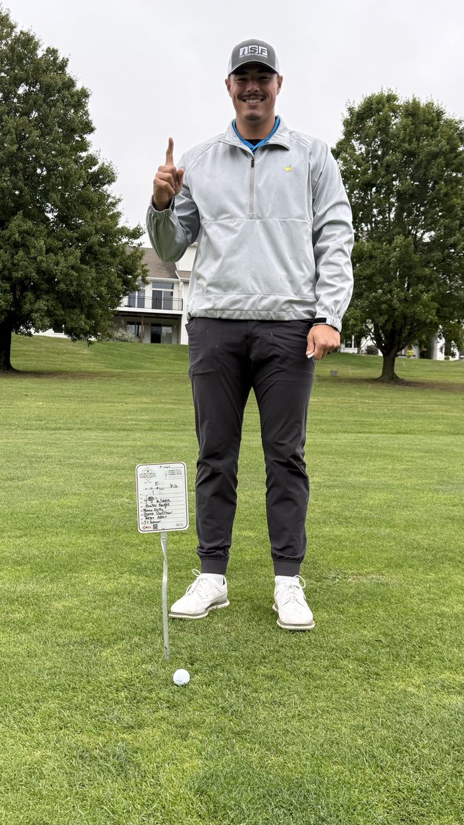 Great day on the course for the <a href="/IAWild/">Iowa Wild</a> Wild on the Green with <a href="/C_Kennedy/">Cory Kennedy ⒸⓀ</a>, <a href="/ikeschafbuch11/">Isaac Schafbuch</a> and <a href="/tj_schnurr/">TJ Schnurr</a>. Thanks to the <a href="/IAWild/">Iowa Wild</a>’s Cam Butler for joining us!!! TJ won the longest drive…that man can hit it!