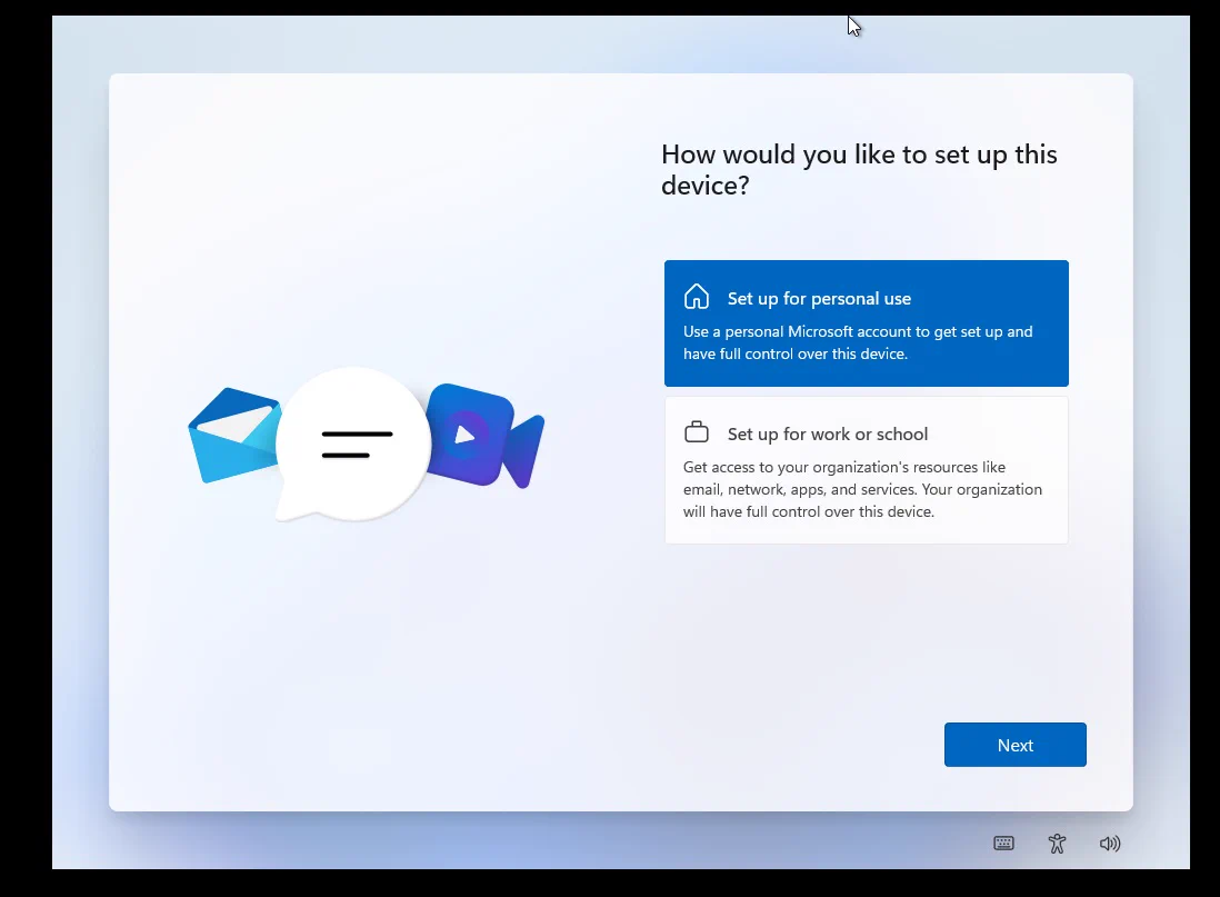 Microsoft account now required