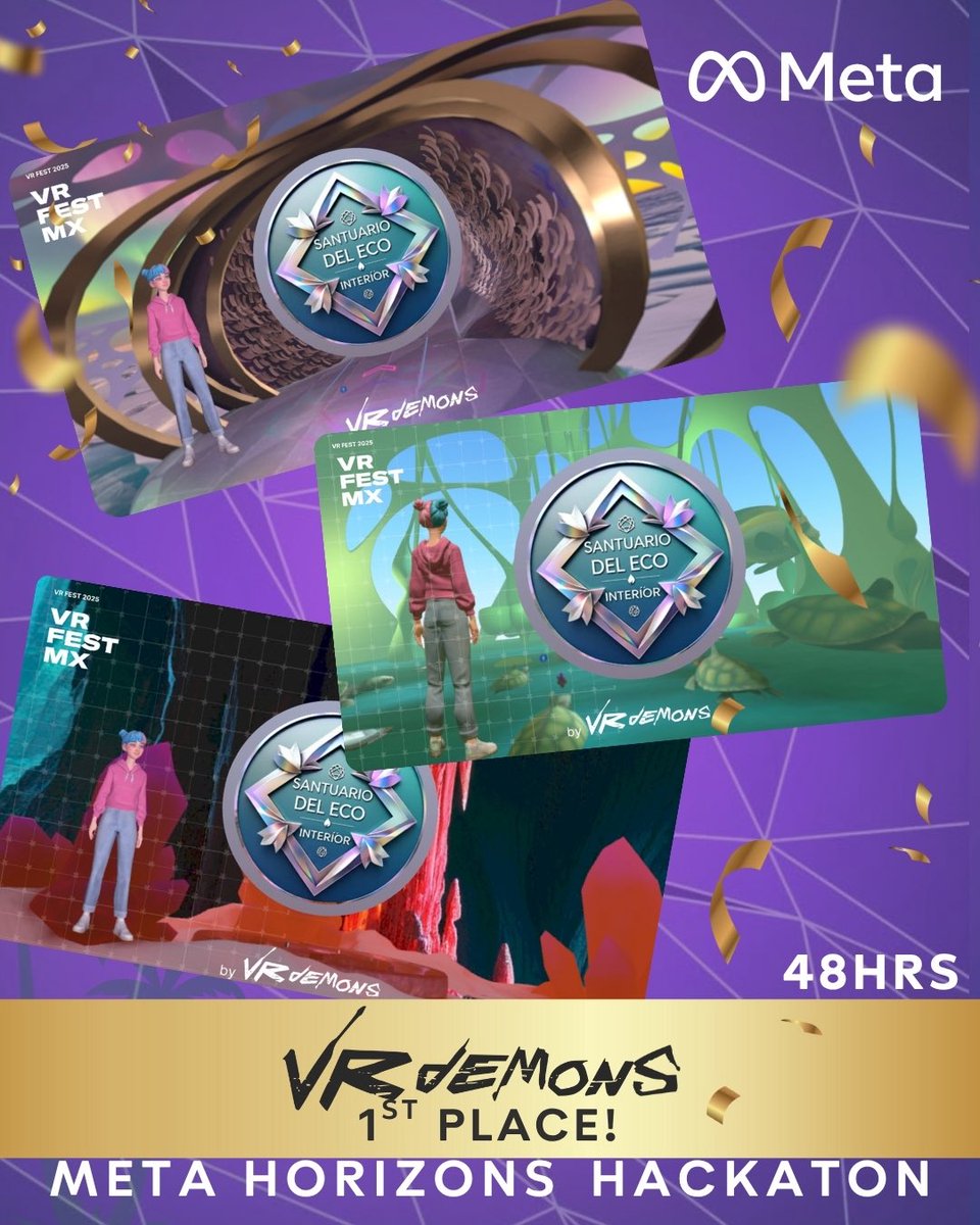 Pame Chavez #VR 🎮🦈 | 🔥XR | #AWE #RealityHack 🔜 tweet media