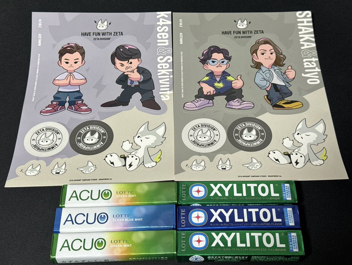 ウィキッド　マスコット　4種セット　ステッカー付き　② 4U 2nd Live Tour Daze forU!! ステッカーセット – Tokyo 7th