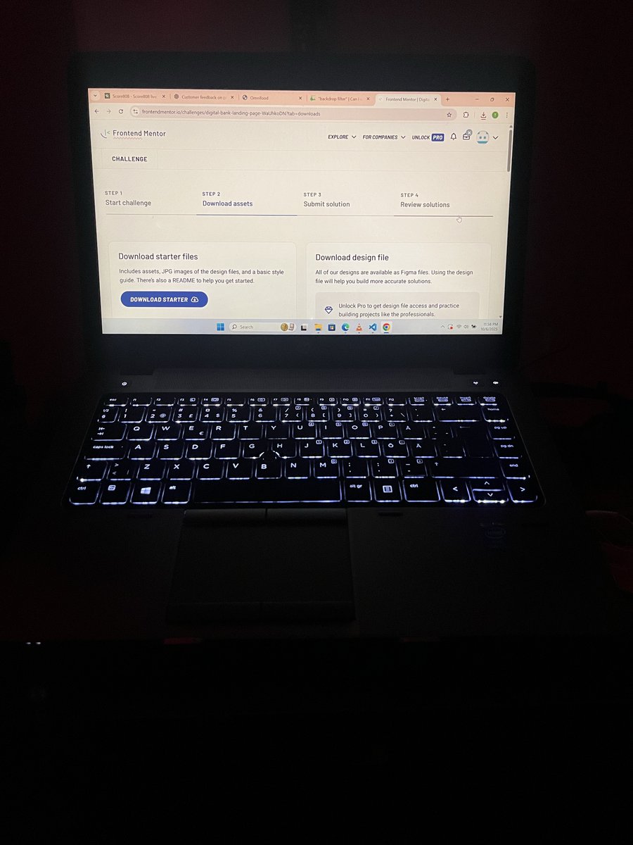 tee_codee's tweet image. day 2 of #octoberlockedin
- Learnt Git/Github by Brad Traversy
- Started a new challenge on frontend mentor to sharpen my html/css skills
- I know I can do more and stay with me on my web dev journey