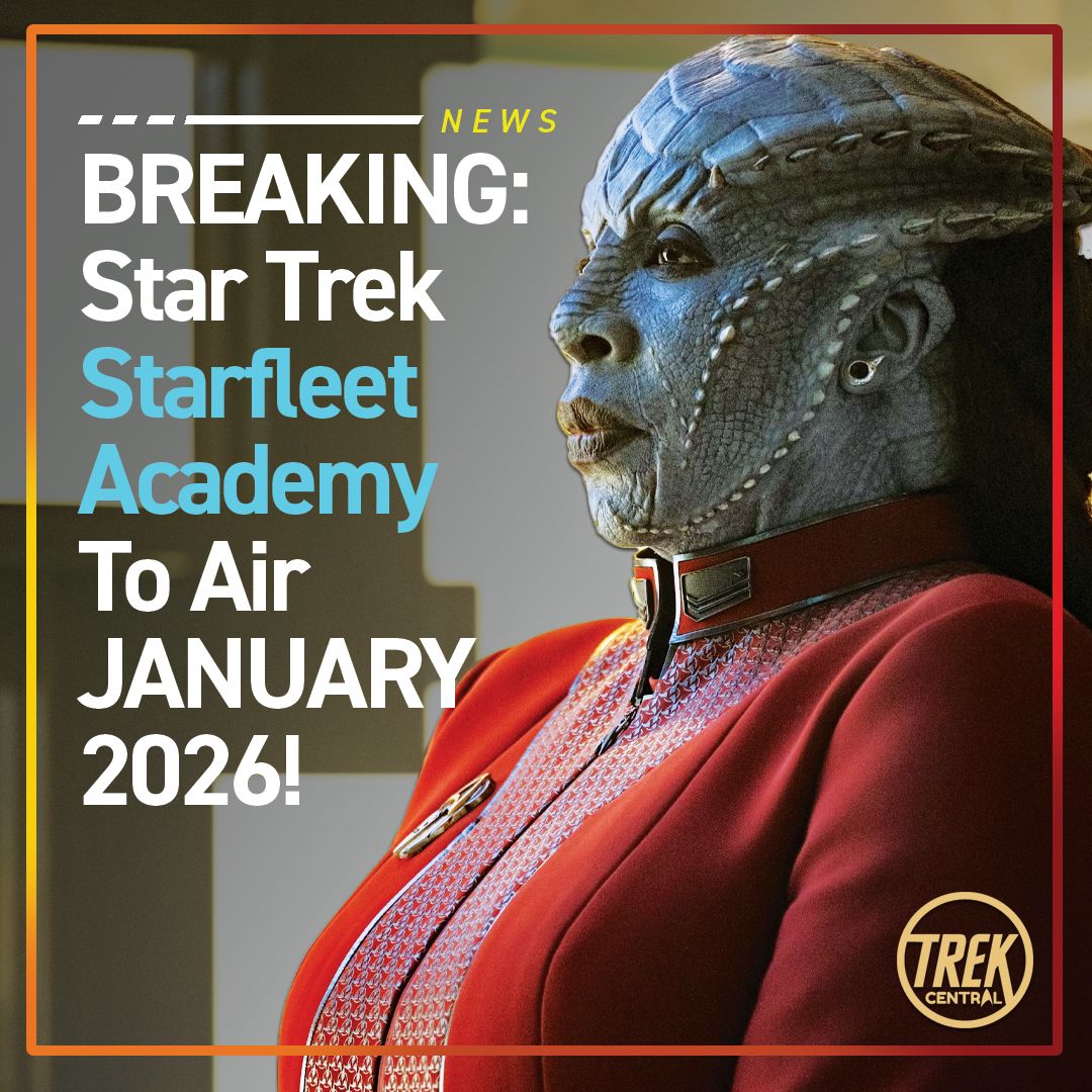 🚨 BREAKING - NEW #StarTrek: #StarfleetAcademy Series to AIR January 2026?

Actress Gina Yashere, who plays the Klingon-Jem'Hadar known as "Lura Thok", shared in a now-edited post that the series is due in January 2026! 

🖖  One way to kickstart Star Trek's 60th!