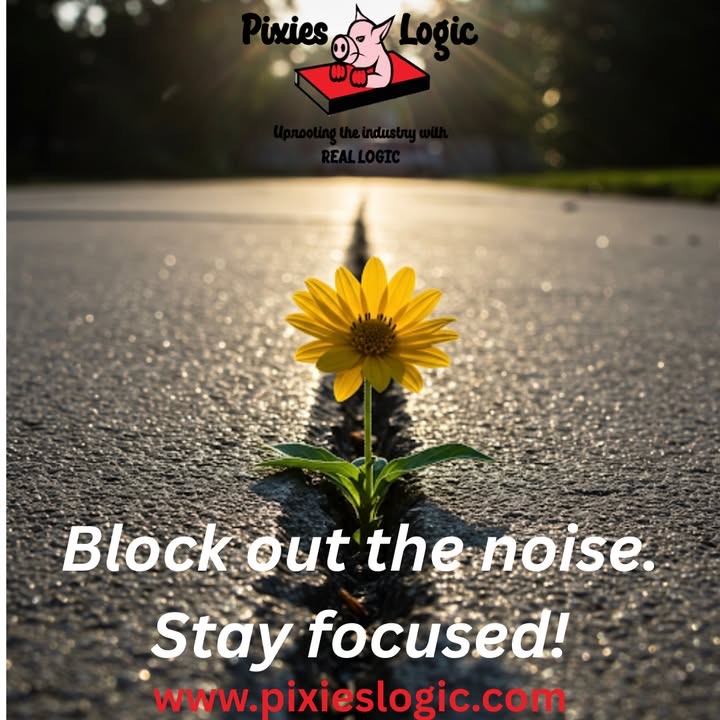 PixiesLogic's tweet image. Block out the noise. Stay focused!
pixieslogic.com
#noise #focused #pixieslogic #stayfocused #motivated #mindset #clarity #driven #inspiration #hustle