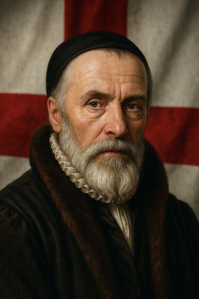 Englishremnant's tweet photo. Some armchair theologians didn’t like my post about William Tyndale.
That’s because they hate anything good, true, and English.
So let’s set the record straight.

Tyndale was executed for translating the Bible - plain and simple.
He didn’t invent falsehoods or tamper with Scripture.
He translated faithfully from the Hebrew and Greek so ordinary people could read God’s Word for themselves.

Rome couldn’t stand that.
An English Bible meant ordinary men could see the truth for themselves - without priests twisting it to fit their power.
Tyndale used honest words that tore down centuries of corruption:

Congregation instead of Church - the people, not the hierarchy.

Repent instead of Do penance - turning to God, not buying forgiveness.

Elder instead of Priest - shepherds, not overlords.

Love instead of Charity - living faith, not empty ritual.

For giving England the Bible and exposing false authority, they branded him a heretic and burned him alive in 1536.
His final prayer still echoes:

 “Lord, open the King of England’s eyes.”

They killed him for bringing truth to his own people. They executed him for translating the Bible

A true Englishman and a hero of the faith. 🏴󠁧󠁢󠁥󠁮󠁧󠁿
