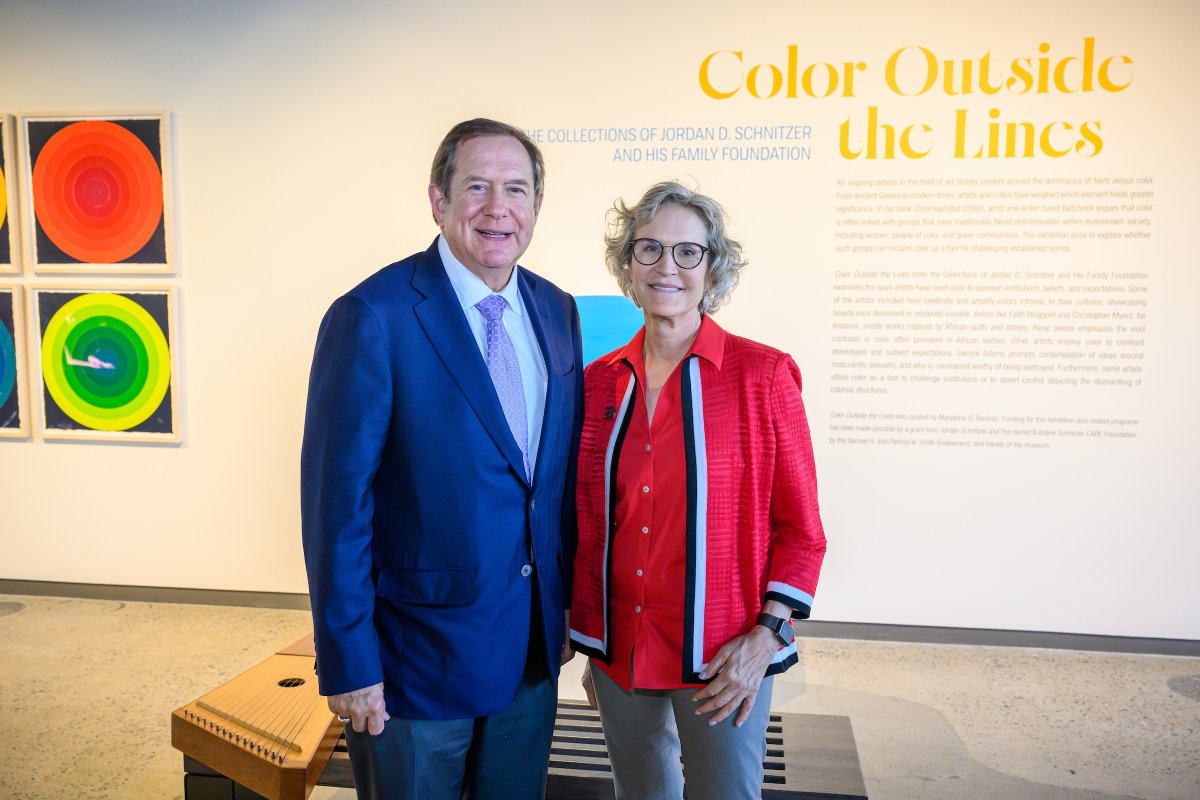 WSUArtMuseum's tweet photo. Check out Bob Hubner’s photos from last week’s reception and tour of Anish Kapoor: Dissolving Margins and Color Outside the Lines! See who you spot — and come experience the art in person at JSMA WSU. #WSUPullman #WSUartmuseum #GoCougs #jordanschnitzermuseumofart @anishkapoor_art https://t.co/J8bEqpyzZM