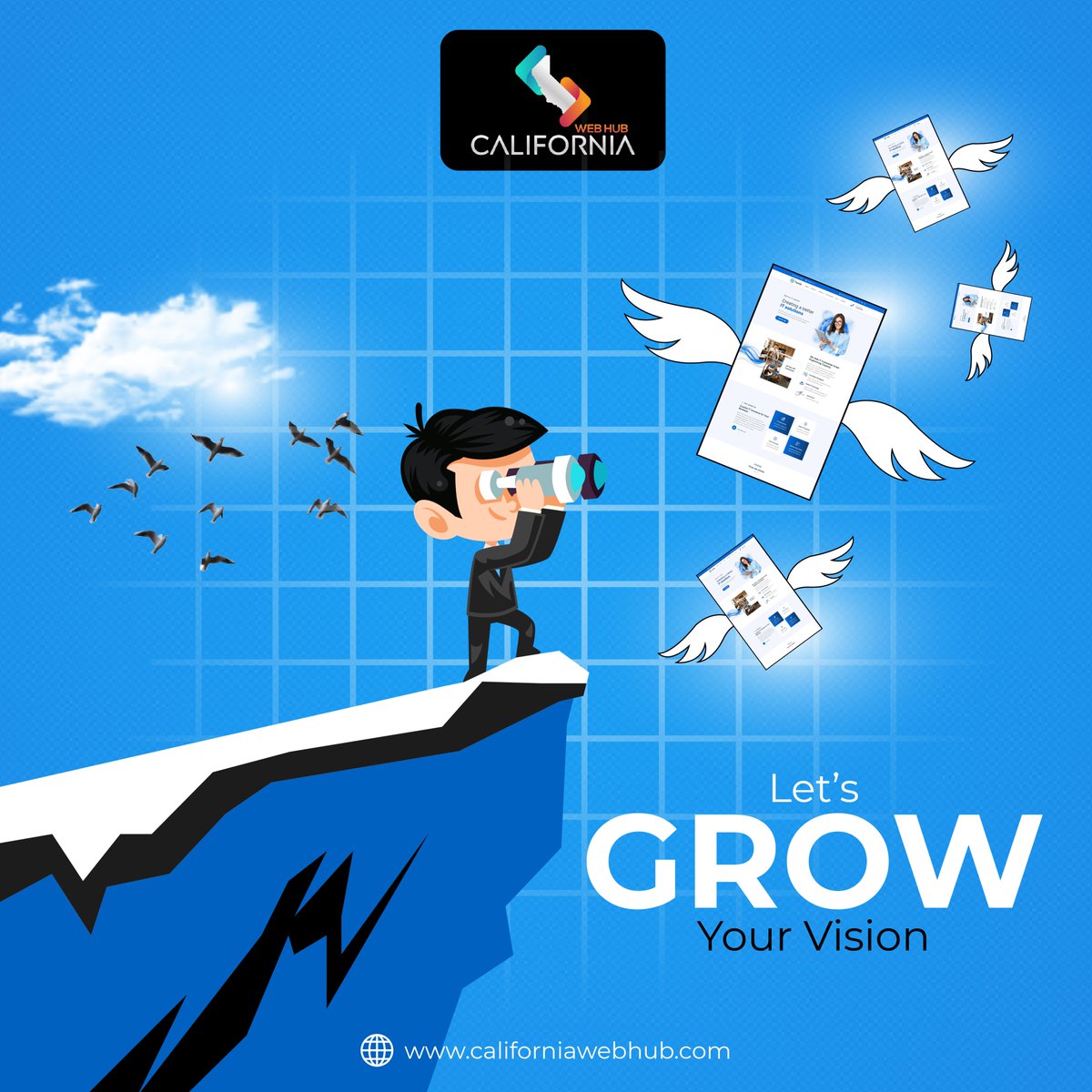 cawebhub's tweet image. Looking to launch your brand, refresh your website, or boost your social presence? We’re ready to turn your goals into stunning reality.

#CaliforniaWebHub #DigitalGrowth #StartCreating #BrandJourney #WebDesignExperts #BuildWithUs #CreativeSolutions