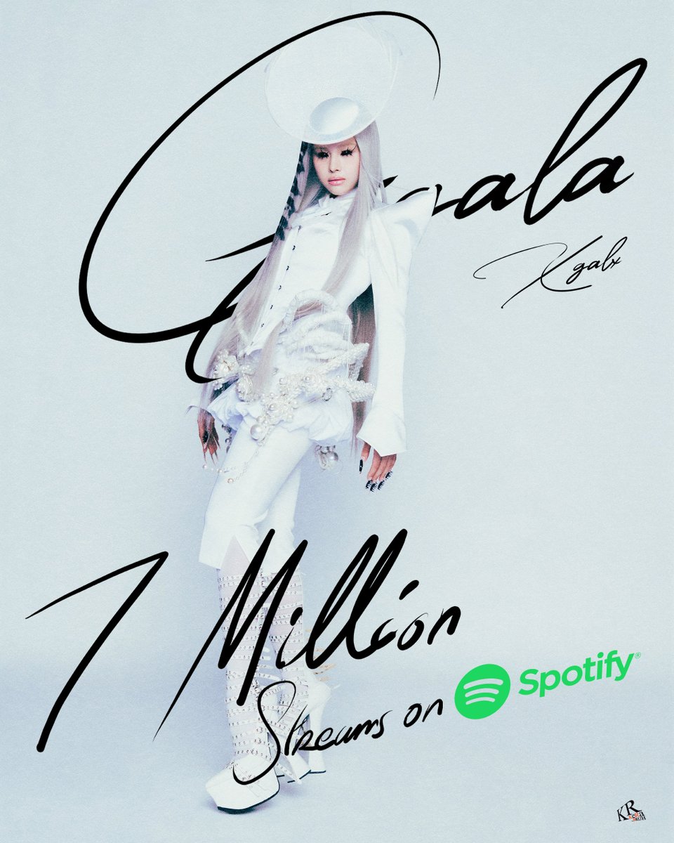 XG GALA has reached 7 million streams on Spotify !!

#XG_GALA #XGALX #ALPHAZ