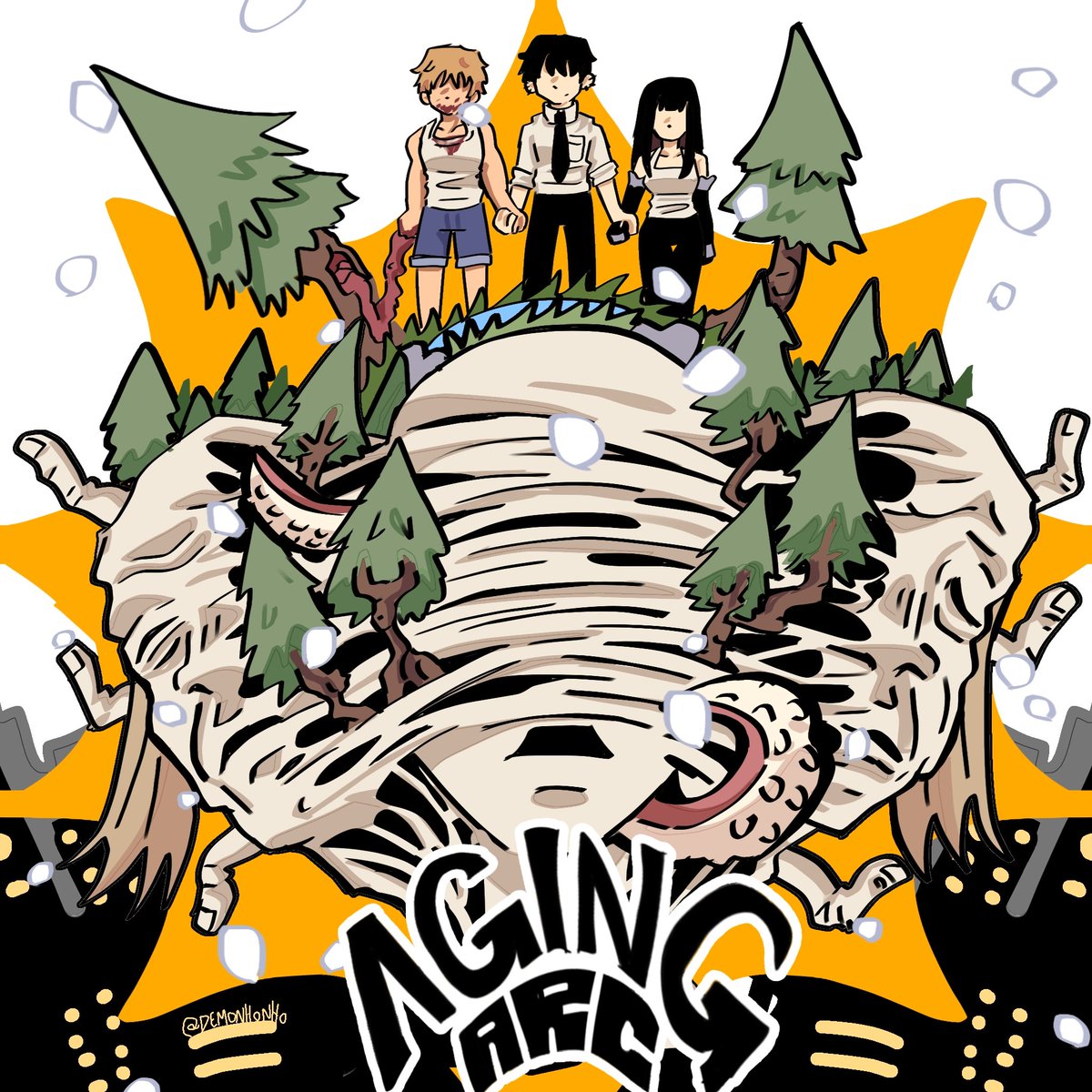 Trapped
#asamitaka #Denji #yoshida  #CSMTOBER