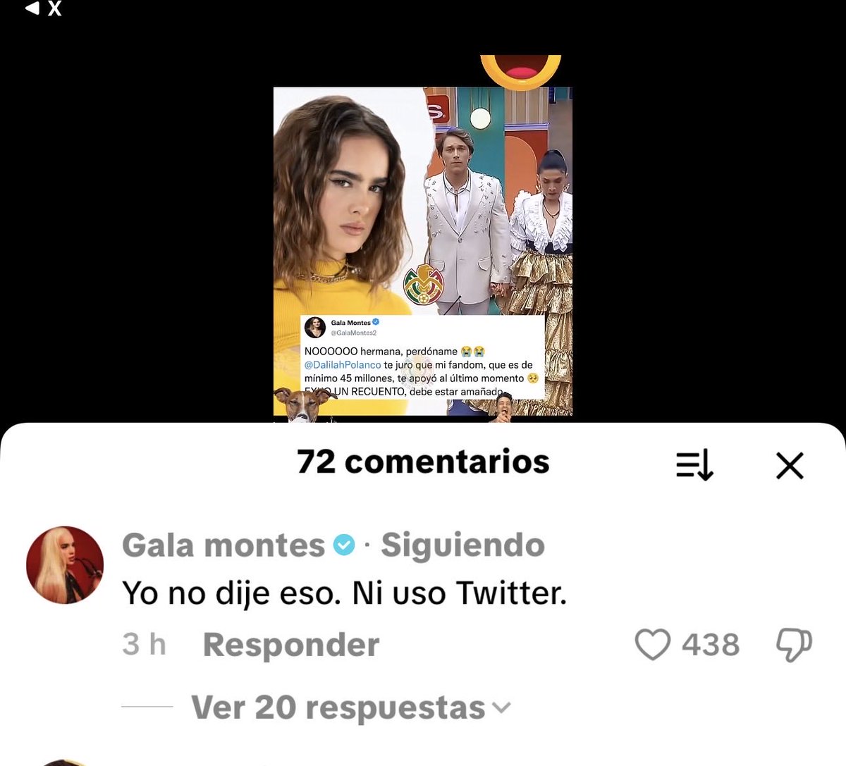 e1iaglez's tweet photo. Ya dejen de inventar https://t.co/7f4yzDB790