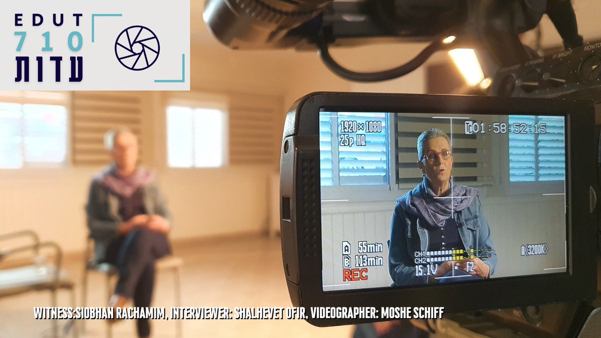 In the days following October 7th, a group of Israeli documentary filmmakers, scholars and mental health professionals started collecting video testimony from survivors. 

@edut_710 is holding a crowdfunding campaign to continue their work.

giveback.co.il/project/86827?…