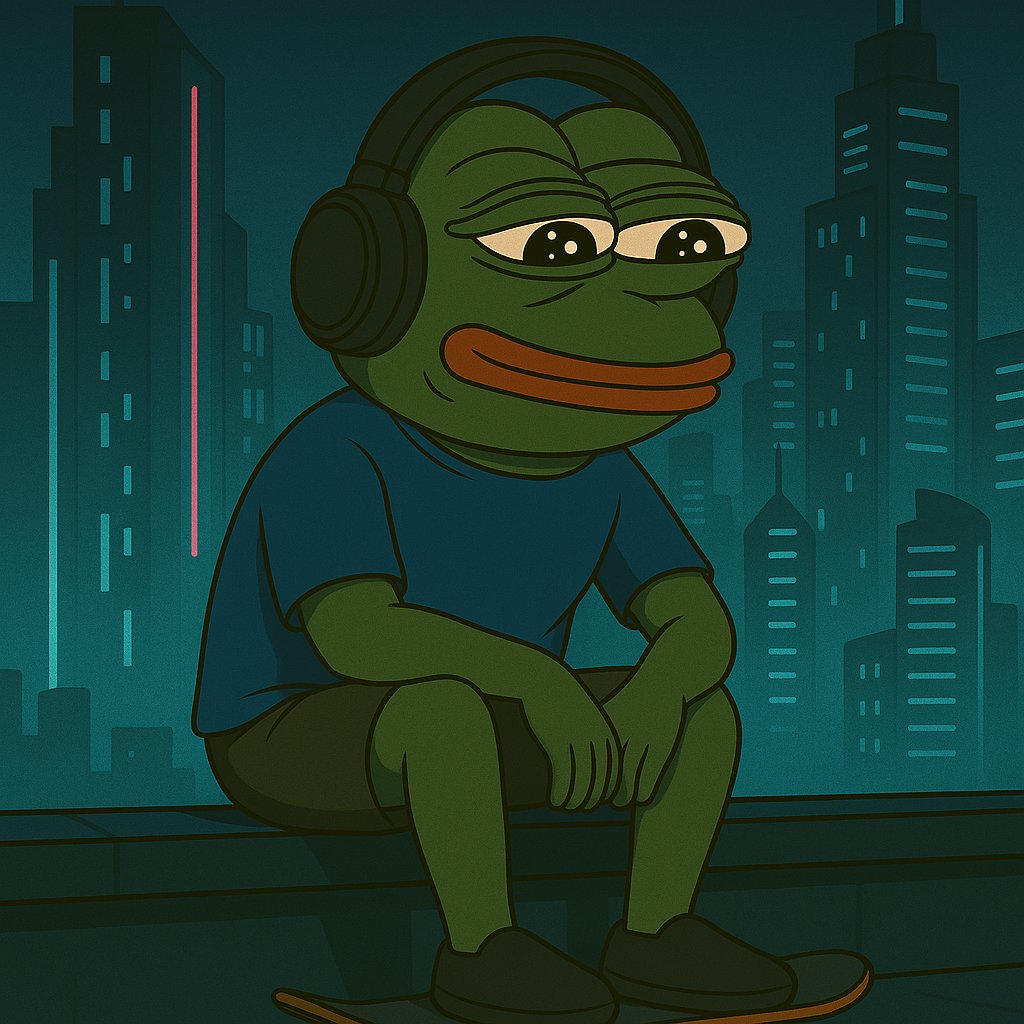 Lo-Fi PEPE 24/7 tweet media