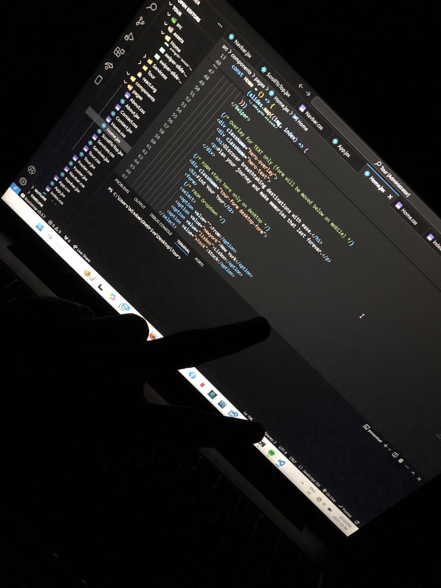 Wizzy0115's tweet image. It’s 12:10AM. Silence. Darkness. Just me and the code.
#Coding #DeveloperLife #MidnightCoding #100DaysOfCode #DevCommunity #CodeLife #LateNightGrind