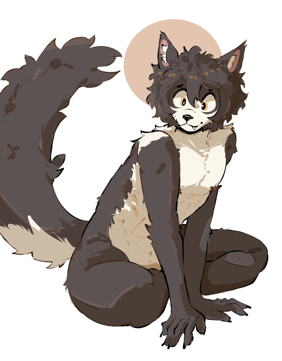 PomfyPanda's tweet photo. daily no. 172 - first weretober https://t.co/L8t6IGgxzx