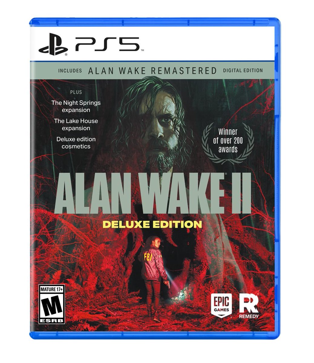 Physical Releases Play Physical (@physicreleases) on Twitter photo Alan Wake 2 Deluxe Edition - PlayStation 5 is $39.99 on Amazon: amzn.to/3VOvjAl #ad #PS5 #PhysicalReleasesDeal Alan Wake 2 Deluxe Edition - PlayStation 5 is $39.99 on Amazon: amzn.to/3VOvjAl #ad #PS5 #PhysicalReleasesDeal