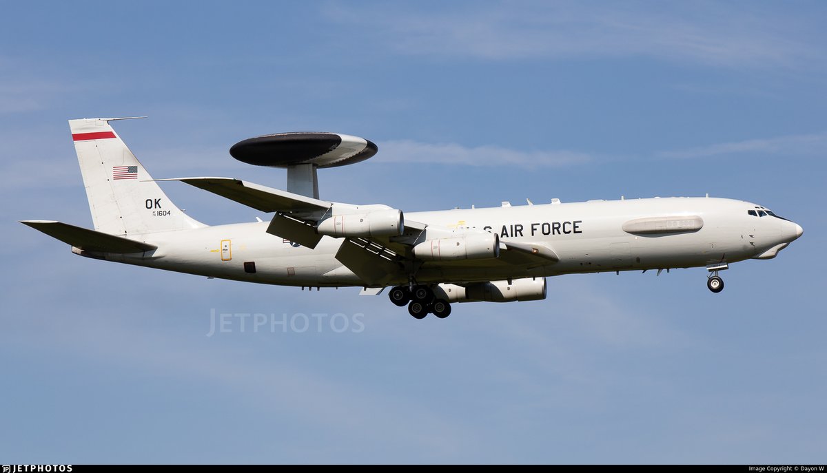 Flightwatcher1's tweet photo. Recopilación de audios ATC de la misión de Vigilancia del espacio aéreo caribeño del E-3 Sentry Mat: 76-1604 (Turkey01) del dia 03/10 donde le transfirieron combustible en vuelo 3 KC-135R (Fuego55, Fuego56 y Fuego51) desde MacDill AFB en Florida https://t.co/Qe2XyDjp1m