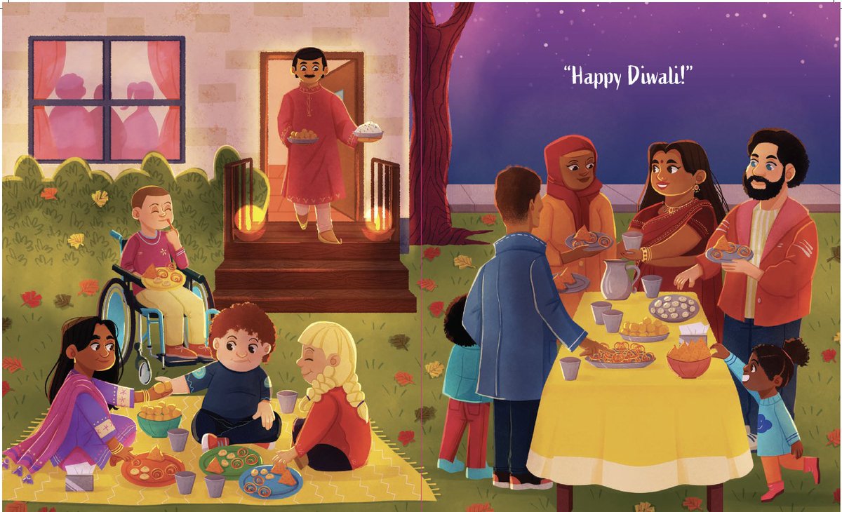 KaushikShachi's tweet photo. Celebrate #Diwali in your classroom with  #picturebook Diwali in My New Home!

FREE Teacher’s Guide available on my website.
#teacherstudent #picturebook #Diwali2025 #diwalibook #Librarian #diversebooks https://t.co/Mg980YcCNM