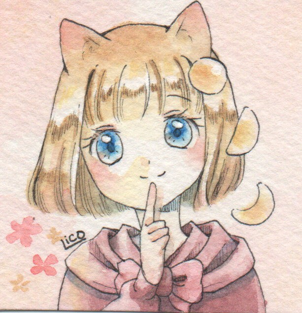 シークレット・ムーン
（2025年10月、ミニ原画、追加納品分）
#月光草  #紫綾企画