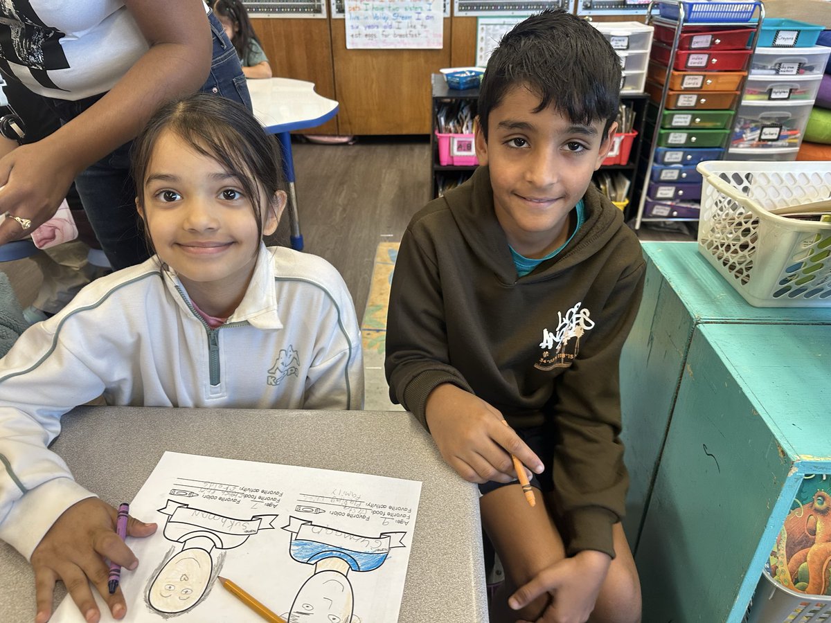 We were so excited to meet our first grade buddies! #happeningathowell