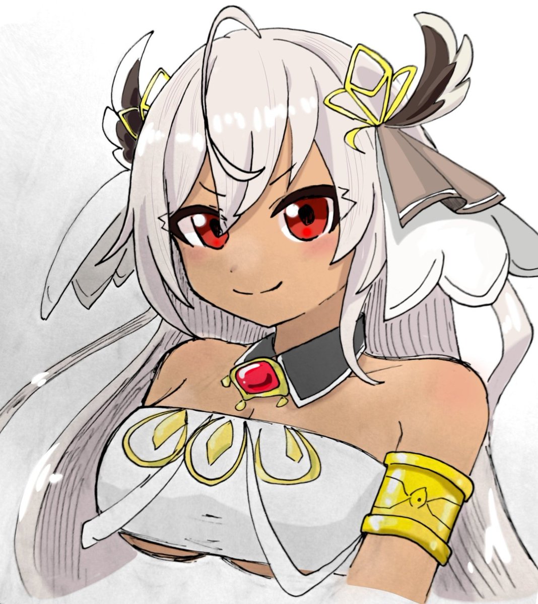 _Let_is_'s tweet image. 4周年なので今までに描いたうちの4枚！
#ガーディアンテイルズ