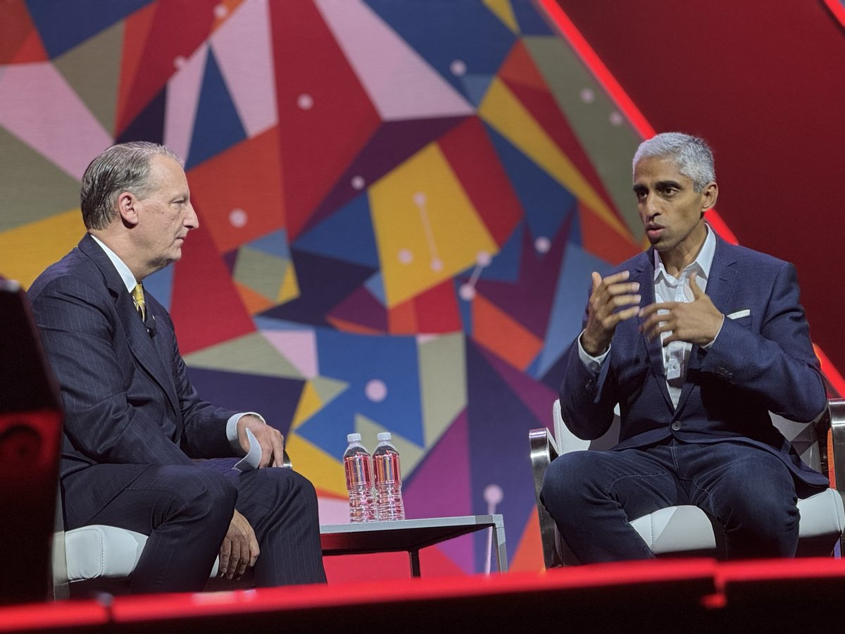 AAFP (@aafp) on Twitter photo In <a href="/vivek_murthy/">Vivek Murthy</a>’s conversation with <a href="/rshawnm/">Shawn Martin</a> on the #AAFPFMX Main Stage, he shares his biggest lessons learned:
1. We have to show up.
2. We have to be honest and tell the truth.
3. We have to invite others in. In <a href="/vivek_murthy/">Vivek Murthy</a>’s conversation with <a href="/rshawnm/">Shawn Martin</a> on the #AAFPFMX Main Stage, he shares his biggest lessons learned:
1. We have to show up.
2. We have to be honest and tell the truth.
3. We have to invite others in.