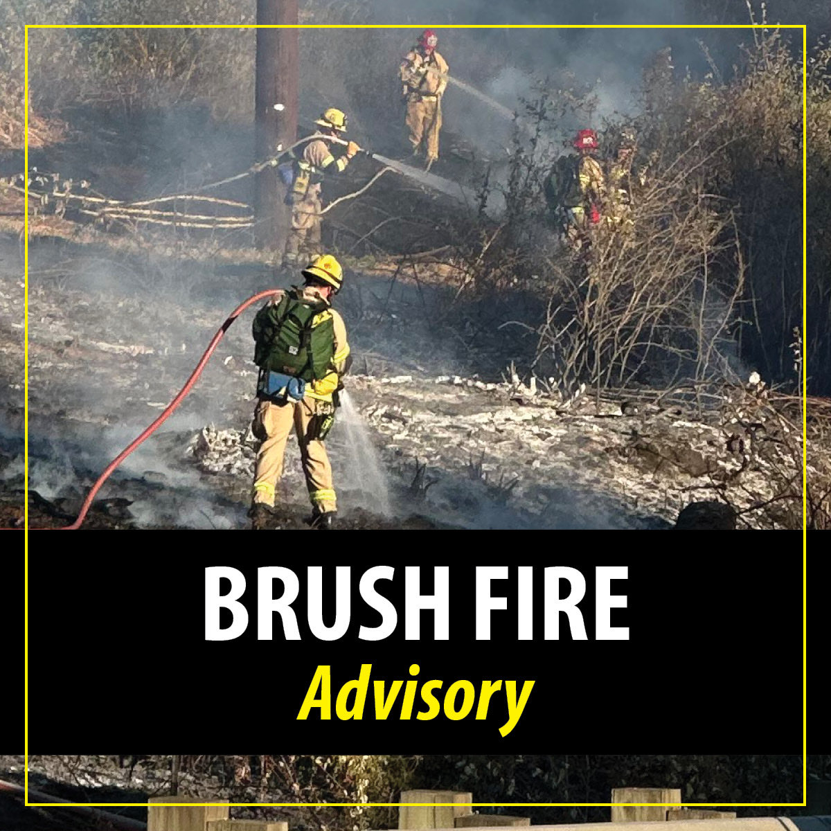 TVFR's tweet photo. Fire crews are on the scene of a brush fire in the 20500 block of SW Johnson Rd. near West Linn.

#pdxalert https://t.co/Q46pgpvEsK