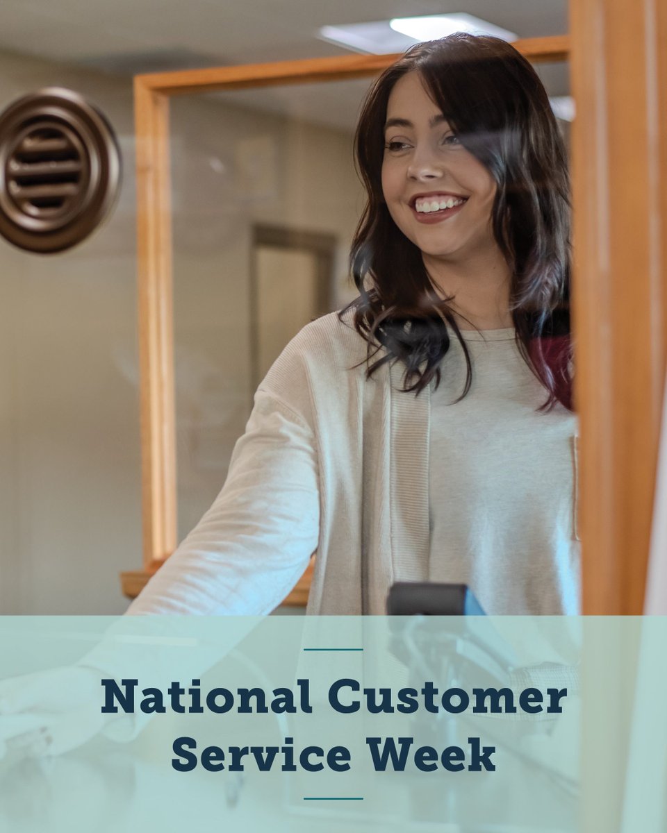 This week, we thank our customer service/member service representatives! These dedicated professionals ensure you receive the best experience when doing business with your cooperative. #CustomerServiceWeek.