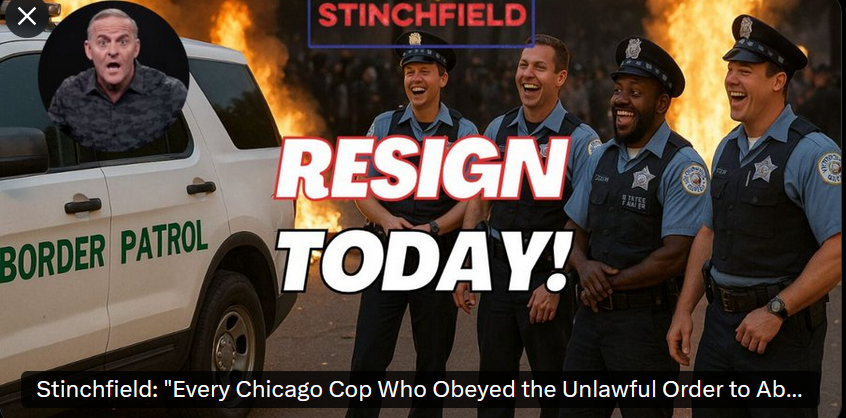 “Every Chicago Cop Who Obeyed the Unlawful Order to Abandon Federal Agents Should Resign!”

AND that included the Chief of Police who just lied to us when he said there was no stand down order.

"According to internal dispatch recordings and reports, Border Patrol  agents were