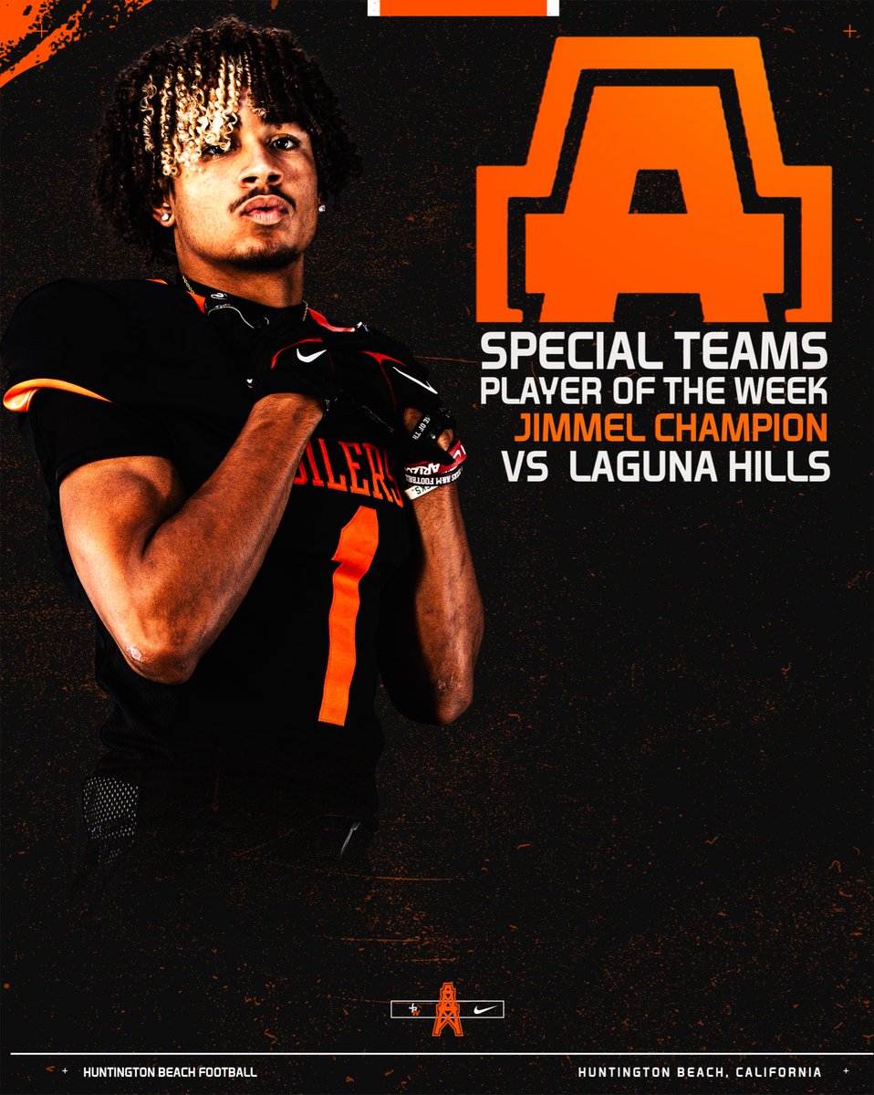 HBHSFootball's tweet photo. Our Players of the Week vs Laguna Hills https://t.co/4IXi98Dr3M