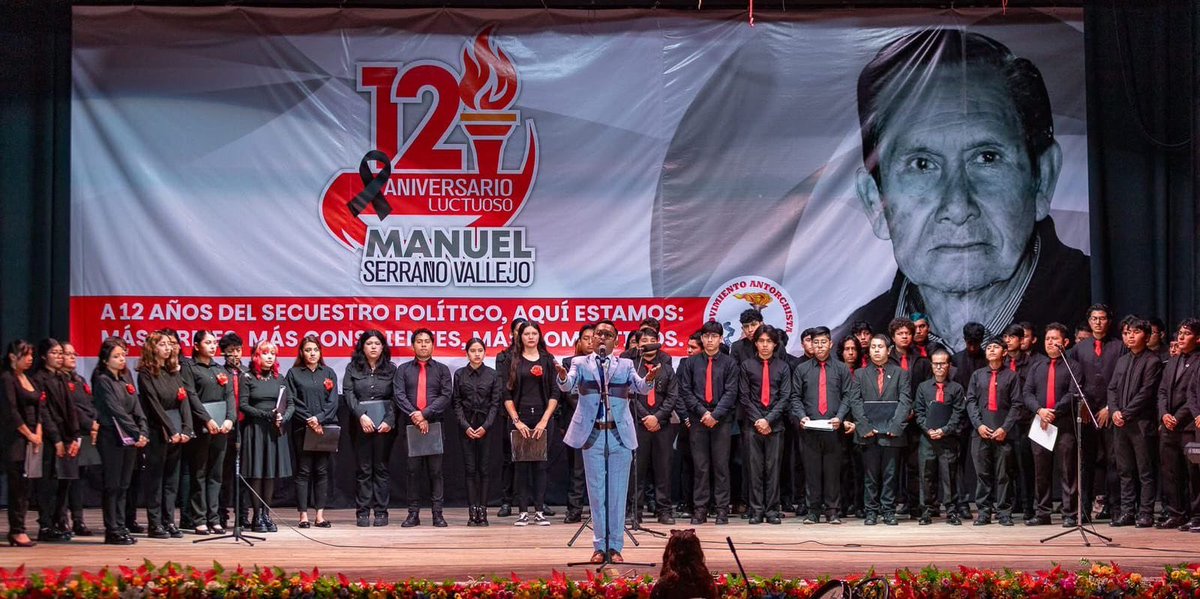 #ManuelSerranoVive hace 12 años la represión del gobierno de Eruviel Ávila se llevó a don Manuel Serrano en camino a su trabajo. Fue un crimen político, con un solo objetivo: impedir que Maricela Serrano Hernández, gobernara Ixtapaluca y demostrara la ideología de Antorcha.