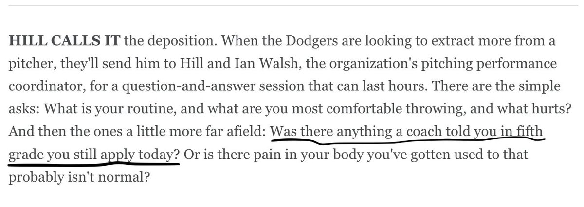 That Dodgers question — “Was there anything a coach told you in fifth grade you still apply today?” — might sound like comic relief.

But it’s one of the smartest development questions I’ve ever seen.

Not for nostalgia — for what it unlocks.