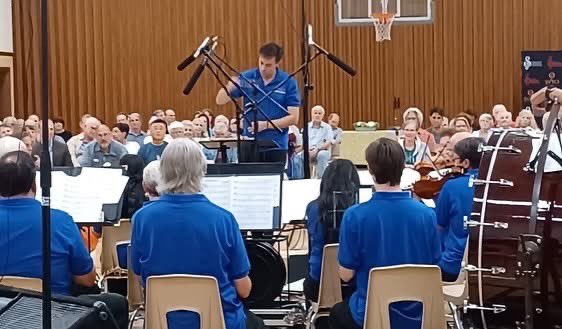 svorchestras's tweet image. Our Simi Valley Community Orchestra &amp;amp; Choir performed a thank-you concert at the LDS Church—a chance to give back to those who’ve supported our rehearsals. 🫶 The set included Moon River, Singin’ in the Rain, The Greatest Showman, 007, and more! Christmas concerts coming soon! 🎶