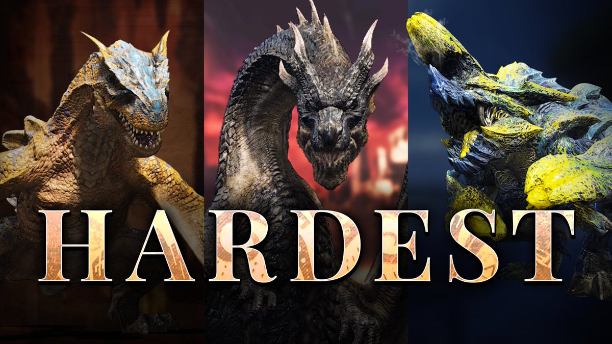 TDS_Chris's tweet photo. I soloed the 𝙃𝘼𝙍𝘿𝙀𝙎𝙏 Bosses in Every Generation of Monster Hunter
► https://t.co/woZDgtZFKj https://t.co/ZhcqKNg67U