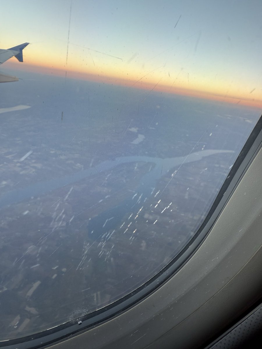 Keuka Lake from above. Kinda lit