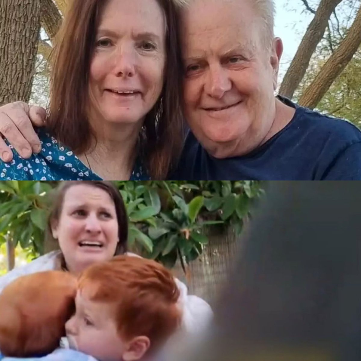 EliAfriatISR's tweet image. One family 3 GENERATIONS.

Yossi and Margit Silverman, the parents of Shiri Bibas, were also murdered and their house set on fire. 

Hamas murdered them ALL.

May their memory be blessed.💔