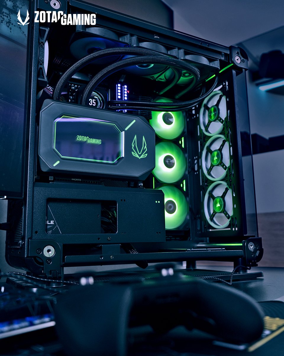 ZOTAC_JAPAN's tweet image. スタイル、パフォーマンス、究極の冷却性能、すべてが1つに。
「ZOTAC GAMING GeForce RTX 5090 ARCTICSTORM AIO」
zotac.co.jp/product/zotac-…
#ZOTACGAMING #BLACKWELL #GEFORCE #RTX #50SERIES #RTX5090 #ARCTICSTORM #AIO #RTXOn