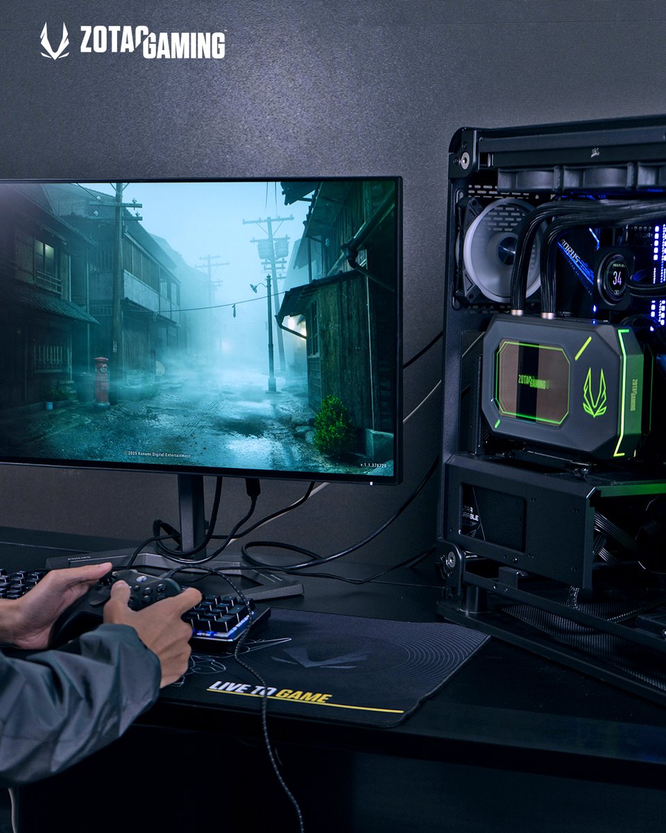 ZOTAC_JAPAN's tweet image. スタイル、パフォーマンス、究極の冷却性能、すべてが1つに。
「ZOTAC GAMING GeForce RTX 5090 ARCTICSTORM AIO」
zotac.co.jp/product/zotac-…
#ZOTACGAMING #BLACKWELL #GEFORCE #RTX #50SERIES #RTX5090 #ARCTICSTORM #AIO #RTXOn