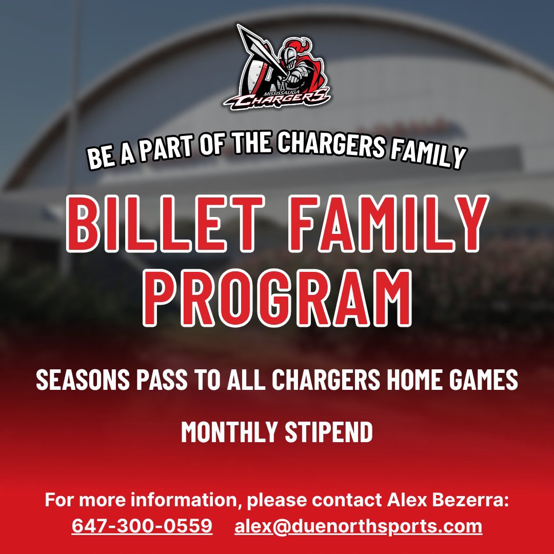 Mississauga Chargers tweet media
