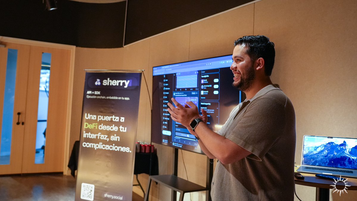 Crecimiento 🌞 (@crecimientoar) on Twitter photo Good news is always better when shared with the community.
Today, <a href="/SherryProtocol/">Sherry Protocol</a>, a startup from the Crecimiento Startup Club, and a long-time participant across several of our programs, has officially launched its Public Beta. Good news is always better when shared with the community.
Today, <a href="/SherryProtocol/">Sherry Protocol</a>, a startup from the Crecimiento Startup Club, and a long-time participant across several of our programs, has officially launched its Public Beta.