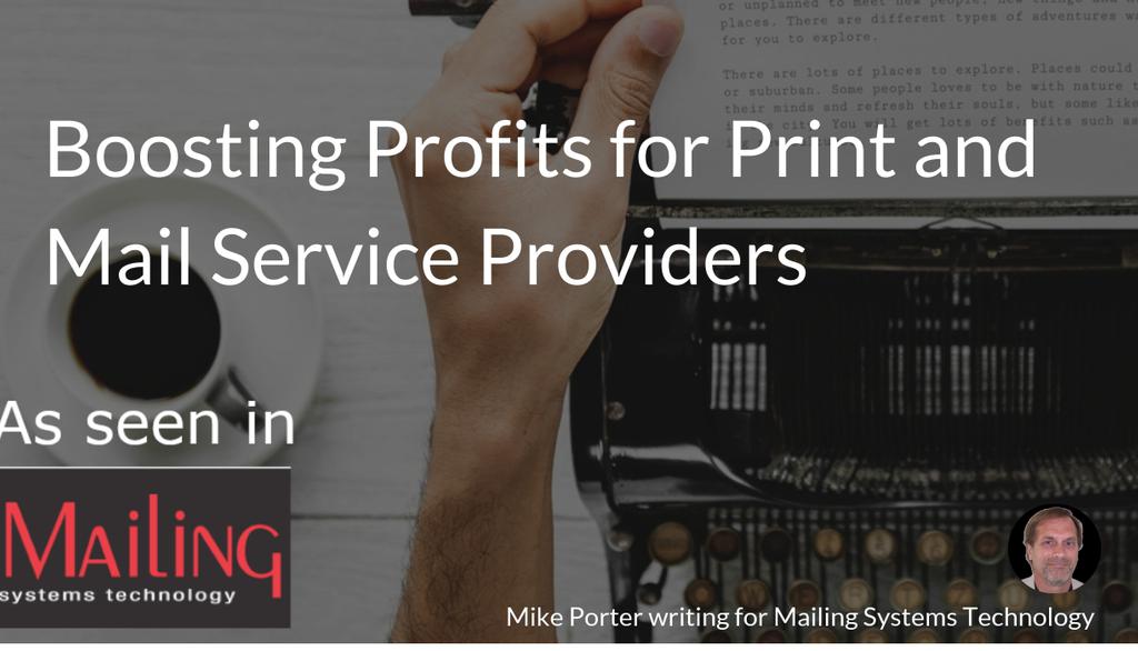 PMCmike's tweet image. Mail service providers can perform data services to enhance the value of client mailing lists.
Read more 👉 lttr.ai/AjjBH

#PrintMailServiceProviders #Mail #MailingSystemsTechnology