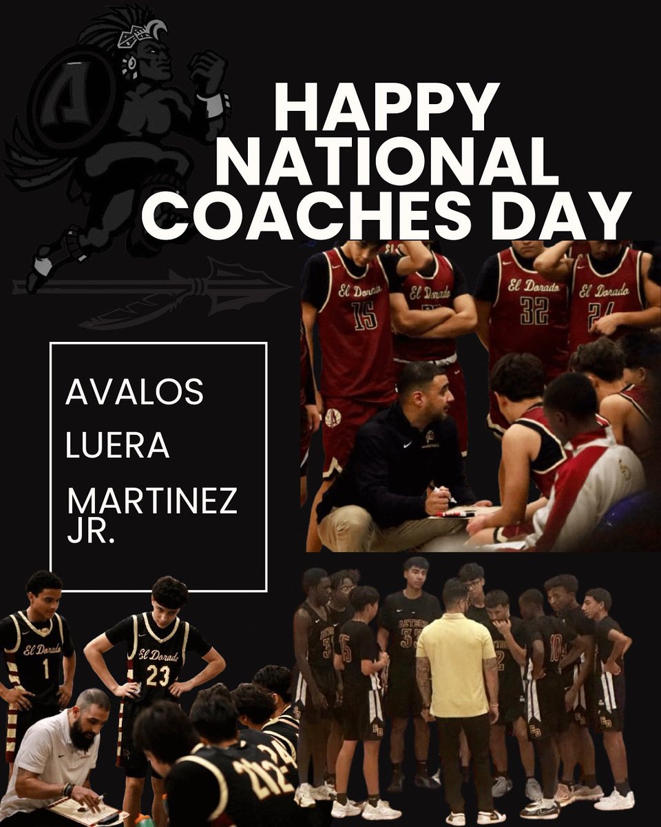 El Dorado Boys Basketball (@eldohoops) on Twitter photo Happy National Coaches Day! Thank you to all coaches for all that you do. #AWTWD #WEoverMe πΊ Happy National Coaches Day! Thank you to all coaches for all that you do. #AWTWD #WEoverMe πΊ