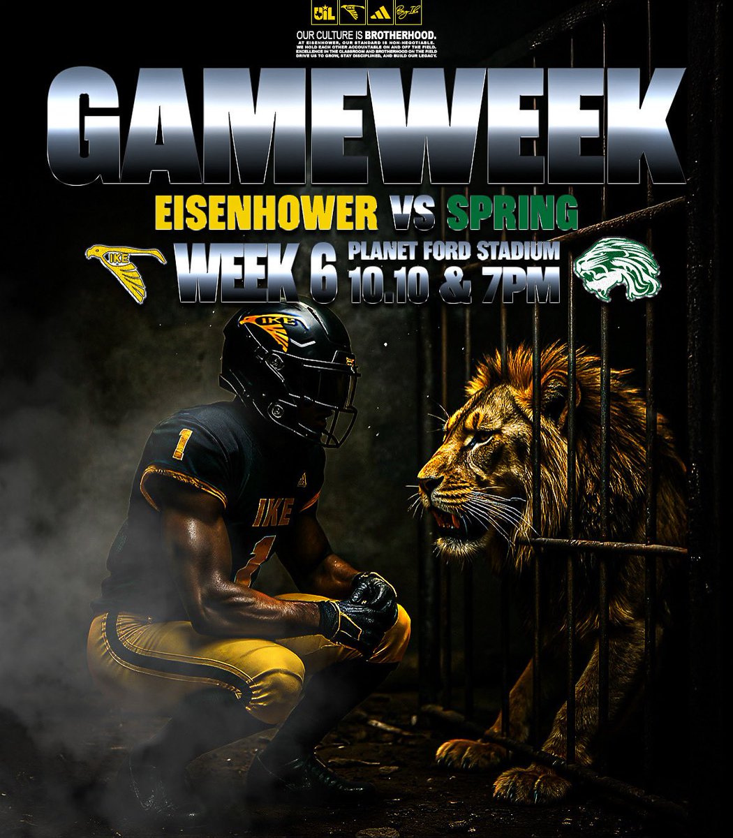 44SwoopFootball's tweet image. Different week, Same Motto… 1-0 Mindset‼️ WE ARE, BIG IKE, SWOOP🦅 #CultureOverScheme #BIGIKE