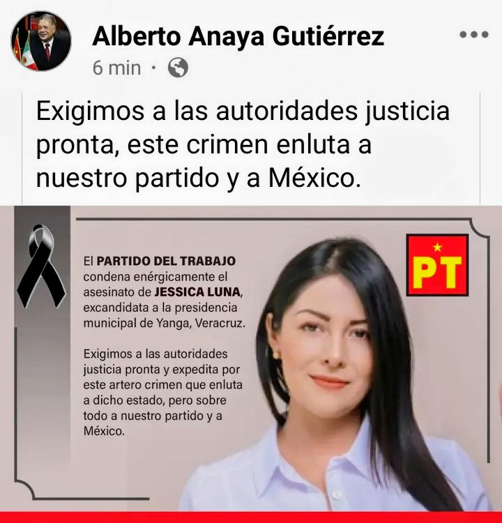 En Veracruz Exigimos Justicia. 
Un Artero Feminicidio .