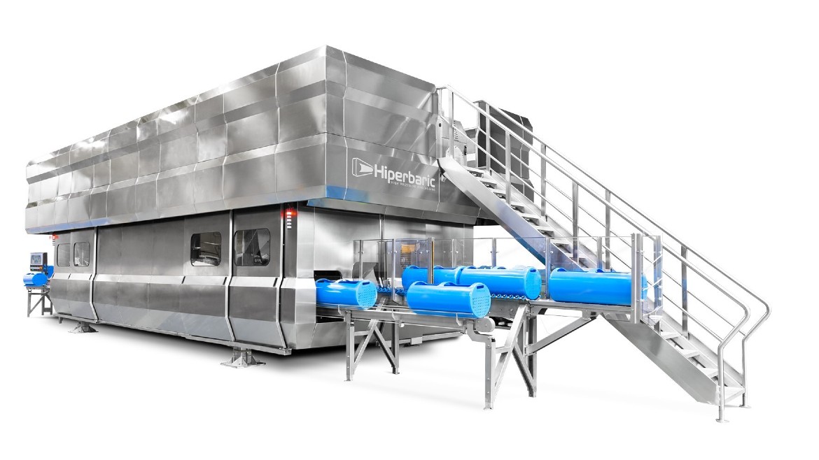 FoodEng's tweet image. .@HiperbaricHPP reports it has 30 #HPP machine installations planned for 2025, adding 9,900-liters of processing capacity worldwide.

Learn more: brnw.ch/21wWoN5

#highpressureprocessing #foodsafety #foodandbeverage

📸: Hiperbaric