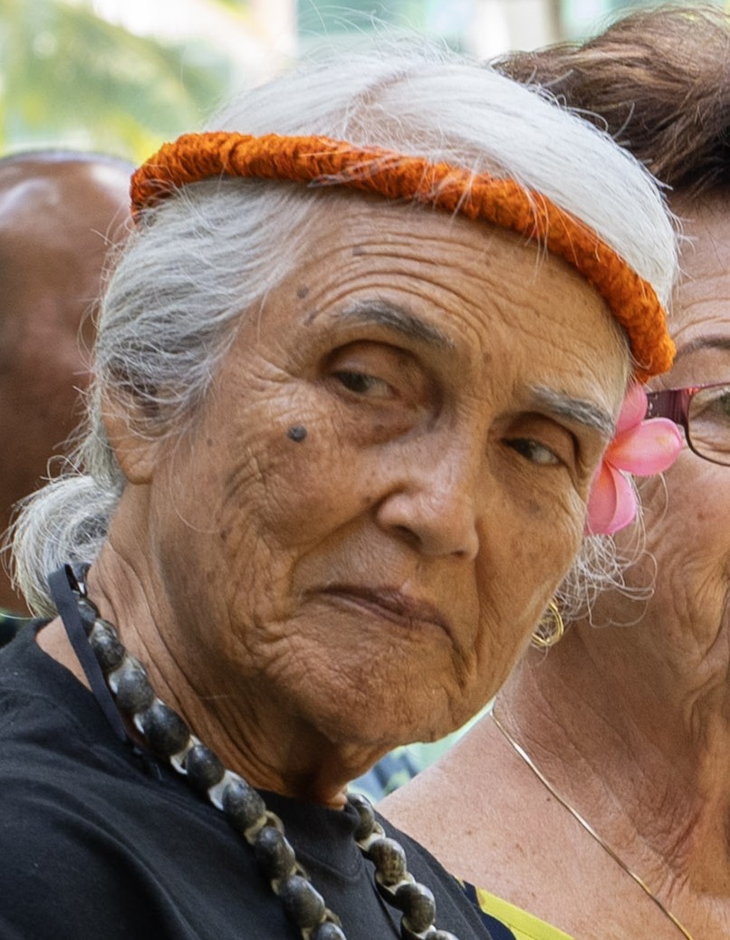 We mourn the loss of Aunty Kapua, a member of Ke Ola Mamo’s kupuna council of practitioners of Hawaiian healing traditions. She was an avid gardener &amp; farmer, full of traditional wisdom &amp; a joyful sense of humor. Aloha to the ‘ohana Sproat &amp; Fonoimoana and all who loved her.