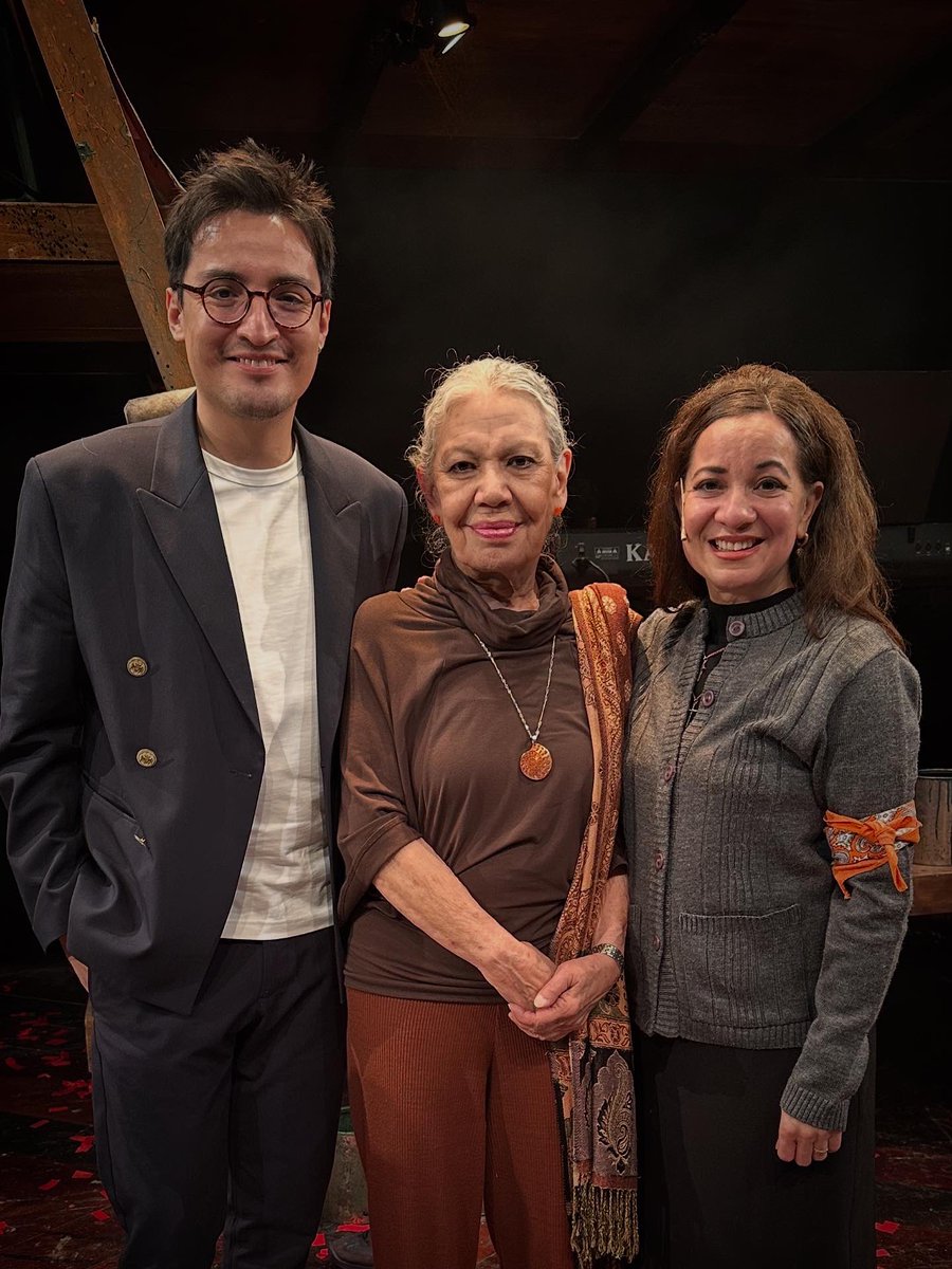 Anoche con la maestra Luisa Huertas, a quien admiramos por su trayectoria y por el éxito de No nos moverán, película sobre el 68 que acaba de triunfar en los Ariel y representará a México en los Óscares. <a href="/PLaLibertadMX/">Para La Libertad. México 68</a> 
 #México68 #NoNosMoverán #Arieles2025 <a href="/mejorteatro/">Mejor Teatro</a>