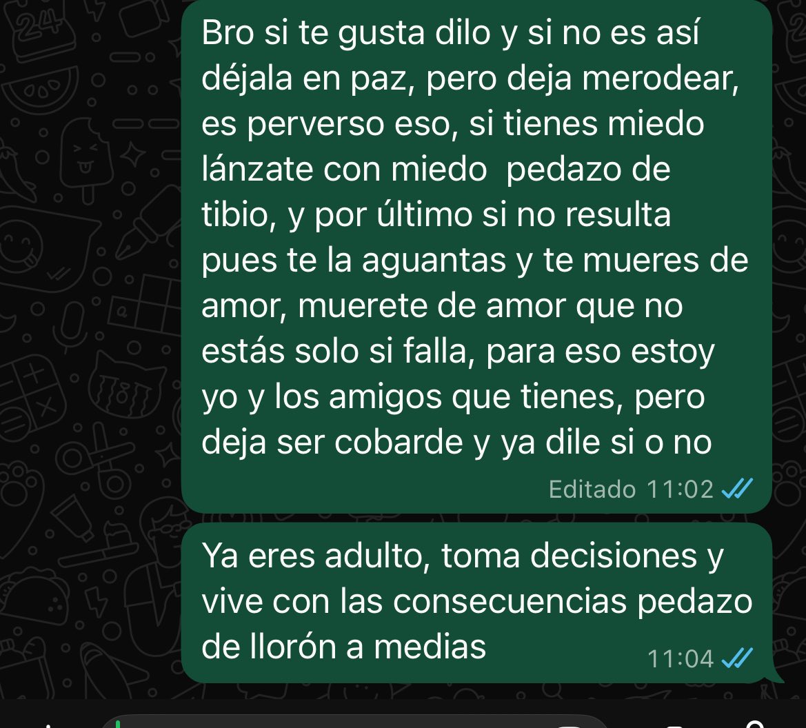 Robinson_Chila's tweet image. Arriésgate tibio