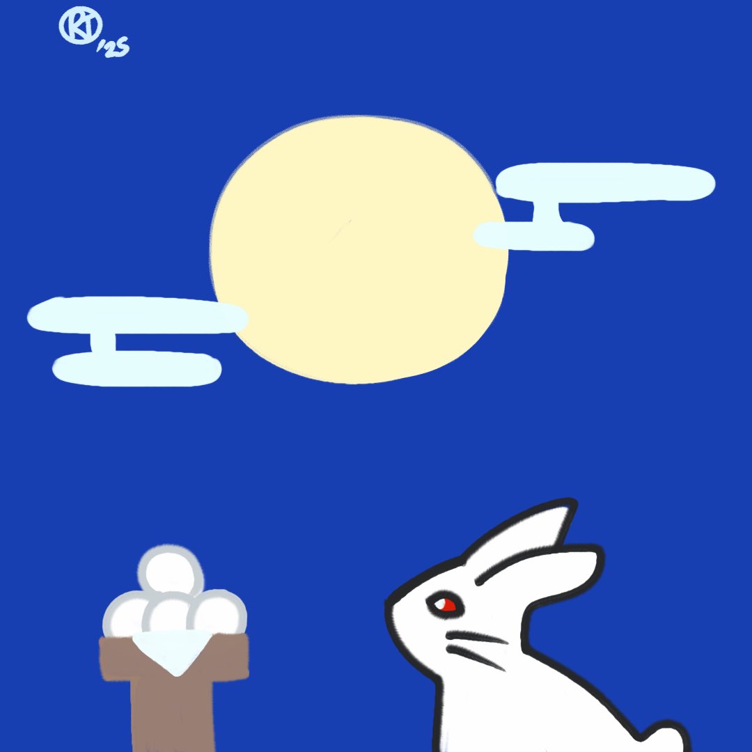 rubytelles66's tweet image. Full Moon 🌕🐇
Mid-Autumn Moon

#FullMoon #MidAutumnFestival #digitalart #medibangpaints